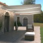 Tenda da Sole Retrattile Manuale con LED 600x350 cm Crema Tenda da Sole Retrattile Manuale con LED 600x350 cm Crema