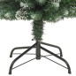 Albero di Natale Artificiale Sottile con Base 240 cm PVC Albero di Natale Artificiale Sottile con Base 240 cm PVC