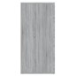 Credenza Grigio Sonoma 80x36x75 cm in Legno Multistrato Credenza Grigio Sonoma 80x36x75 cm in Legno Multistrato