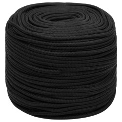 Corda Nautica Completamente Nera 10 mm 25 m in Polipropilene