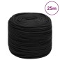 Corda Nautica Completamente Nera 8 mm 25 m in Polipropilene Corda Nautica Completamente Nera 8 mm 25 m in Polipropilene