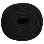 Corda Nautica Completamente Nera 8 mm 25 m in Polipropilene Corda Nautica Completamente Nera 8 mm 25 m in Polipropilene
