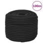 Corda Nautica Completamente Nera 12 mm 100 m in Polipropilene Corda Nautica Completamente Nera 12 mm 100 m in Polipropilene