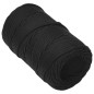 Corda Nautica Completamente Nera 2 mm 250 m in Polipropilene Corda Nautica Completamente Nera 2 mm 250 m in Polipropilene
