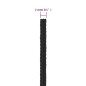 Corda Nautica Completamente Nera 2 mm 250 m in Polipropilene Corda Nautica Completamente Nera 2 mm 250 m in Polipropilene