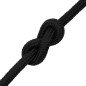 Corda Nautica Completamente Nera 20 mm 25 m in Polipropilene Corda Nautica Completamente Nera 20 mm 25 m in Polipropilene