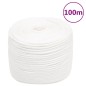 Corda Nautica Completamente Bianca 10 mm 100 m in Polipropilene Corda Nautica Completamente Bianca 10 mm 100 m in Polipropilene