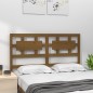 Testiera per Letto Miele 185,5x4x100 cm Legno Massello di Pino Testiera per Letto Miele 185,5x4x100 cm Legno Massello di Pino