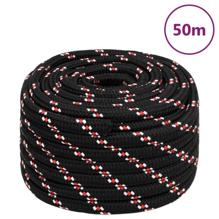 Corda Nautica Nera 20 mm 50 m in Polipropilene