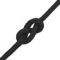Corda Nautica Completamente Nera 12 mm 50 m in Polipropilene Corda Nautica Completamente Nera 12 mm 50 m in Polipropilene