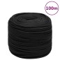 Corda Nautica Completamente Nera 8 mm 100 m in Polipropilene Corda Nautica Completamente Nera 8 mm 100 m in Polipropilene