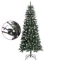 Albero di Natale Artificiale con Base Verde 150 cm PVC Albero di Natale Artificiale con Base Verde 150 cm PVC
