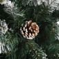 Albero di Natale Artificiale con Base Verde 150 cm PVC Albero di Natale Artificiale con Base Verde 150 cm PVC