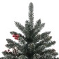 Albero di Natale Artificiale con Base Verde 180 cm PVC Albero di Natale Artificiale con Base Verde 180 cm PVC