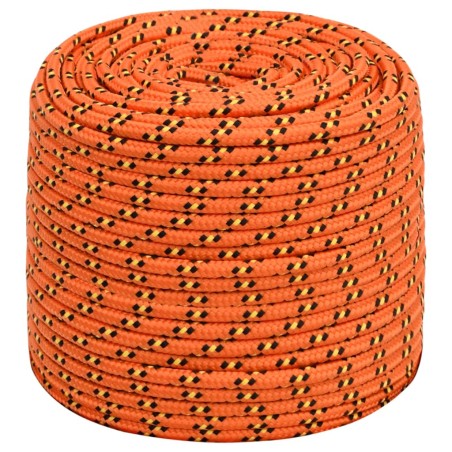 Corda Nautica Arancione 8 mm 100 m in Polipropilene