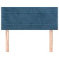 Testiera Blu Scuro 100x5x78/88 cm in Velluto Testiera Blu Scuro 100x5x78/88 cm in Velluto