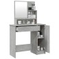 Toeletta con Specchio Grigio Cemento 86,5x35x136 cm Toeletta con Specchio Grigio Cemento 86,5x35x136 cm