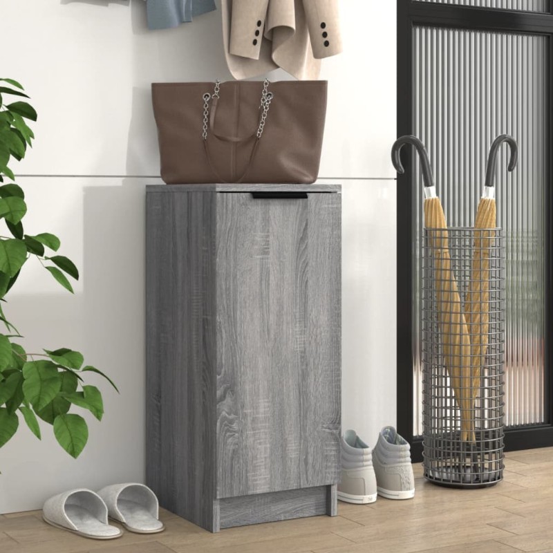 Scarpiera Grigio Sonoma 30x35x70 cm in Legno Multistrato Scarpiera Grigio Sonoma 30x35x70 cm in Legno Multistrato