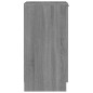 Scarpiera Grigio Sonoma 30x35x70 cm in Legno Multistrato Scarpiera Grigio Sonoma 30x35x70 cm in Legno Multistrato
