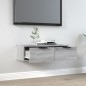Armadietto a Muro Grigio Sonoma 68x30x20cm in Legno Multistrato