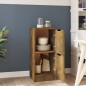 Credenza Rovere Fumo 30x30x70 cm in Legno Multistrato Credenza Rovere Fumo 30x30x70 cm in Legno Multistrato