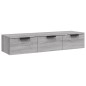 Armadietto a Muro Grigio Sonoma 102x30x20 cm Legno Multistrato Armadietto a Muro Grigio Sonoma 102x30x20 cm Legno Multistrato