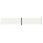 Tenda da Sole Laterale Retrattile Crema 180x1000 cm Tenda da Sole Laterale Retrattile Crema 180x1000 cm