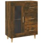 Credenza Rovere Fumo 69,5x34x90 cm in Legno Multistrato Credenza Rovere Fumo 69,5x34x90 cm in Legno Multistrato