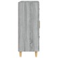Credenza Grigio Sonoma 69,5x34x90 cm in Legno Multistrato Credenza Grigio Sonoma 69,5x34x90 cm in Legno Multistrato