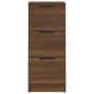 Credenze 2 pz Rovere Marrone 30x30x70 cm in Legno Multistrato Credenze 2 pz Rovere Marrone 30x30x70 cm in Legno Multistrato