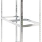 Portapneumatici a 3 Strati 2 pz Argento 110x40x200cm in Acciaio Portapneumatici a 3 Strati 2 pz Argento 110x40x200cm in Acciaio