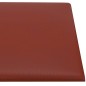 Pannelli Murali 12 pz Rosso Vino 90x15 cm in Similpelle 1,62 m² Pannelli Murali 12 pz Rosso Vino 90x15 cm in Similpelle 1,62 m²