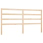 Testiera per Letto 186x4x100 cm in Legno Massello di Pino Testiera per Letto 186x4x100 cm in Legno Massello di Pino