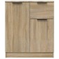 Credenze 2 pz Rovere Sonoma 60x30x70 cm in Legno Multistrato Credenze 2 pz Rovere Sonoma 60x30x70 cm in Legno Multistrato