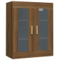 Armadietto Pensile a Parete Rovere Marrone 69,5x34x90 cm Armadietto Pensile a Parete Rovere Marrone 69,5x34x90 cm