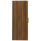 Armadietto Pensile a Parete Rovere Marrone 69,5x34x90 cm Armadietto Pensile a Parete Rovere Marrone 69,5x34x90 cm