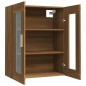 Armadietto Pensile a Parete Rovere Marrone 69,5x34x90 cm Armadietto Pensile a Parete Rovere Marrone 69,5x34x90 cm