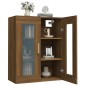 Armadietto Pensile a Parete Rovere Marrone 69,5x34x90 cm Armadietto Pensile a Parete Rovere Marrone 69,5x34x90 cm