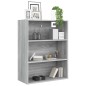 Armadietto Pensile a Parete Grigio Sonoma 69,5x32,5x90 cm Armadietto Pensile a Parete Grigio Sonoma 69,5x32,5x90 cm