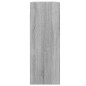 Armadietto Pensile a Parete Grigio Sonoma 69,5x32,5x90 cm Armadietto Pensile a Parete Grigio Sonoma 69,5x32,5x90 cm