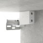 Mobili Pensili 2 pz Grigio Cemento 68x30x20cm Legno Multistrato Mobili Pensili 2 pz Grigio Cemento 68x30x20cm Legno Multistrato