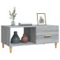 Tavolino Salotto Grigio Sonoma 89,5x50x40 cm Legno Multistrato Tavolino Salotto Grigio Sonoma 89,5x50x40 cm Legno Multistrato