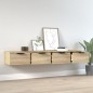 Mobili Pensili 2 pz Rovere Sonoma 68x30x20 cm Legno Multistrato Mobili Pensili 2 pz Rovere Sonoma 68x30x20 cm Legno Multistrato