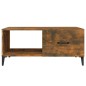 Tavolino da Salotto Rovere Fumo 90x50x40cm in Legno Multistrato Tavolino da Salotto Rovere Fumo 90x50x40cm in Legno Multistrato