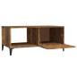 Tavolino da Salotto Rovere Fumo 90x50x40cm in Legno Multistrato Tavolino da Salotto Rovere Fumo 90x50x40cm in Legno Multistrato