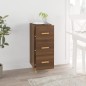 Credenza Rovere Marrone 34,5x34x90 cm in Legno Multistrato Credenza Rovere Marrone 34,5x34x90 cm in Legno Multistrato