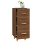 Credenza Rovere Marrone 34,5x34x90 cm in Legno Multistrato Credenza Rovere Marrone 34,5x34x90 cm in Legno Multistrato