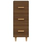 Credenza Rovere Marrone 34,5x34x90 cm in Legno Multistrato Credenza Rovere Marrone 34,5x34x90 cm in Legno Multistrato