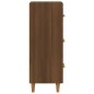Credenza Rovere Marrone 34,5x34x90 cm in Legno Multistrato Credenza Rovere Marrone 34,5x34x90 cm in Legno Multistrato