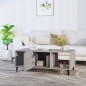 Tavolino da Salotto Grigio Sonoma 102x50x40cm Legno Multistrato Tavolino da Salotto Grigio Sonoma 102x50x40cm Legno Multistrato